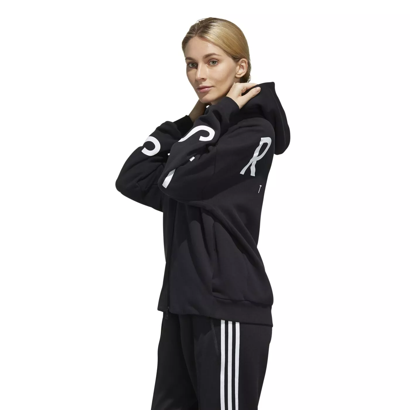 Damen Kapuzenpulli Sweatshirt ADIDAS W S2S SWT FZHD ED1515