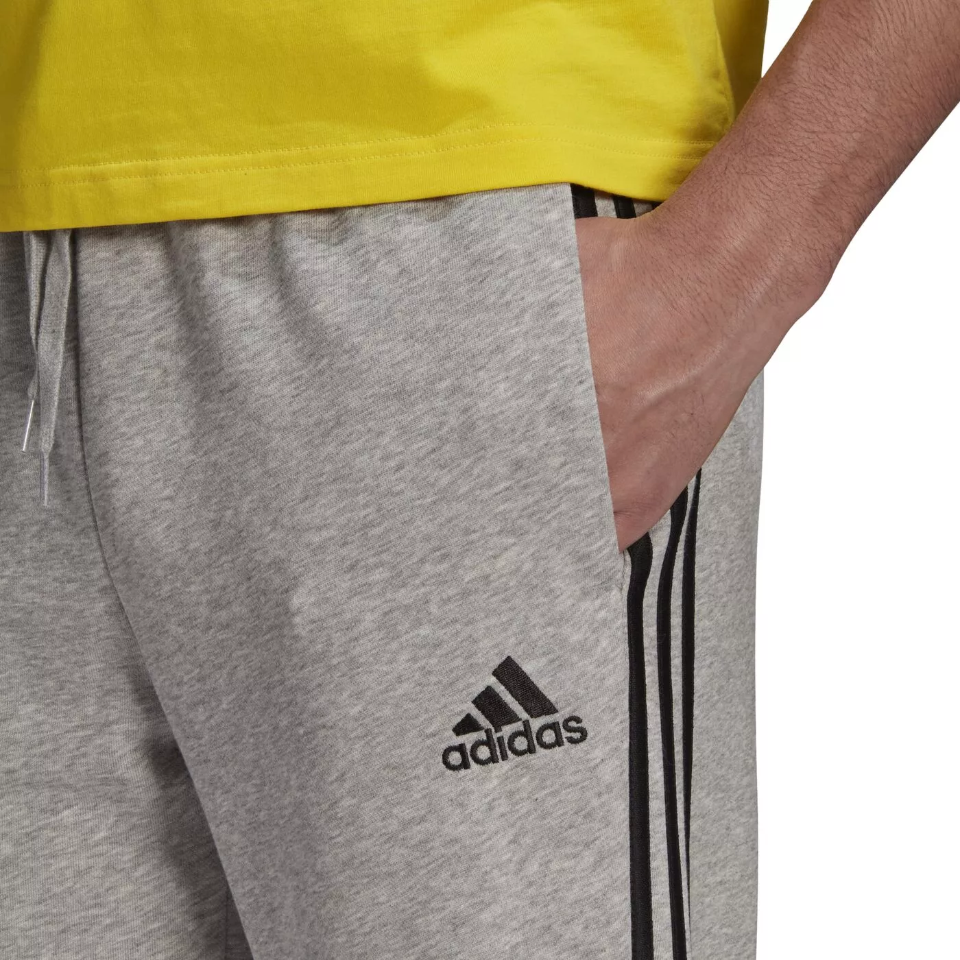 Adidas hose grau gelb online