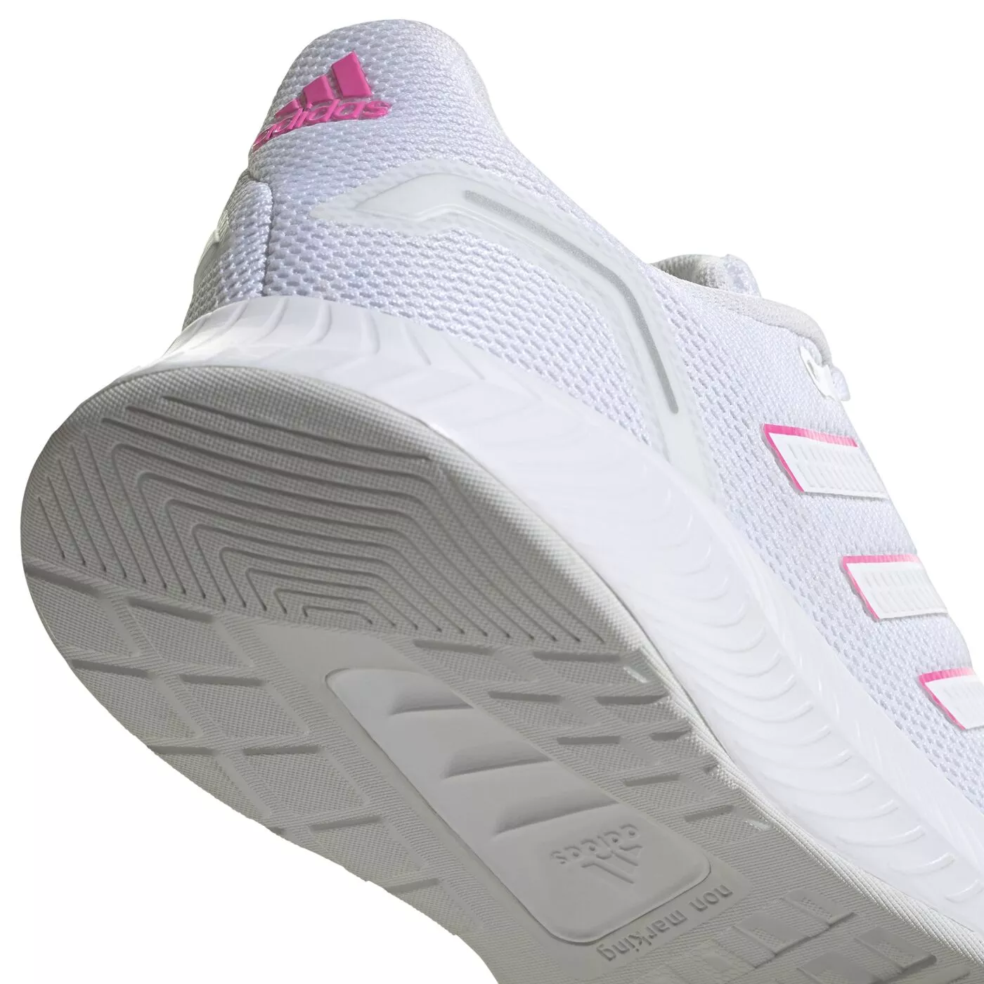 Adidas run falcon damen weiß top