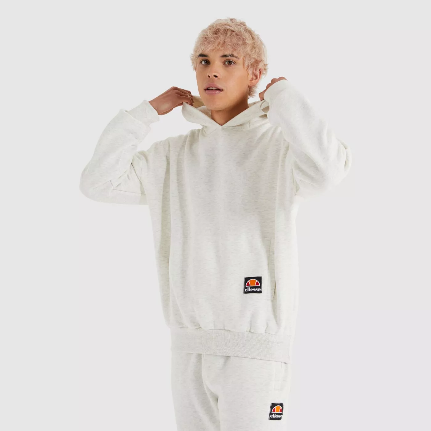White ellesse hoodie on sale