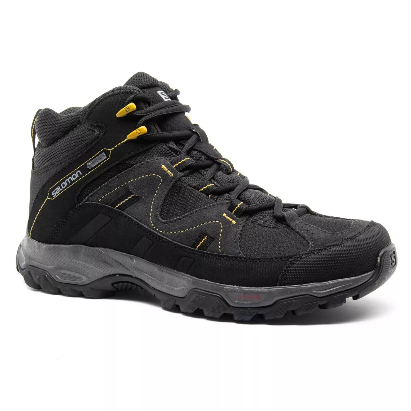 Herren hochhackige Schuhe SALOMON MEADOW MID GTX PHANTOM BK GREEN SU L40439300