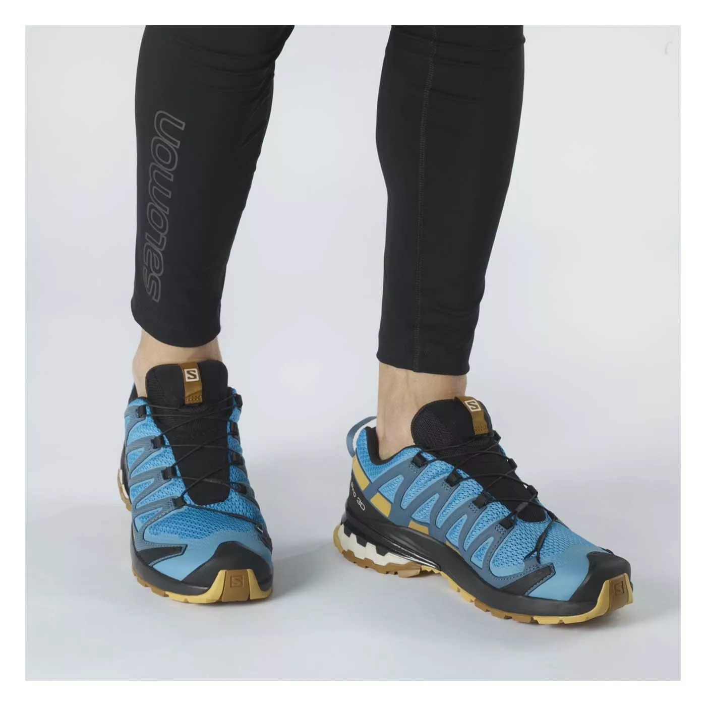 Herren Trail Laufschuhe SALOMON XA PRO 3D V8 REEF FALL LEAF BRONZE L41439900