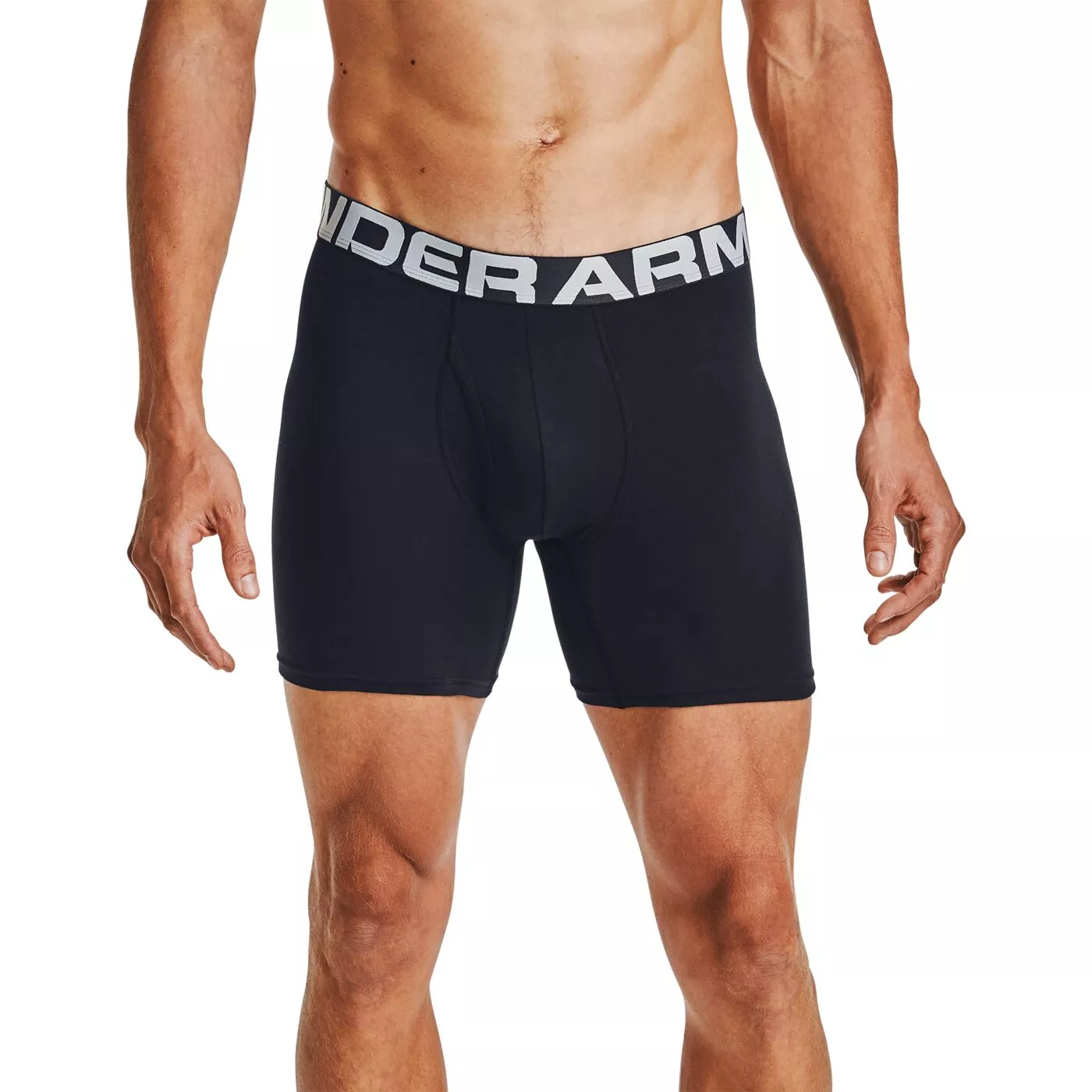 Herren Boxershorts UNDER ARMOUR UA CHARGED COTTON 6IN 3 PACK 1363617 001