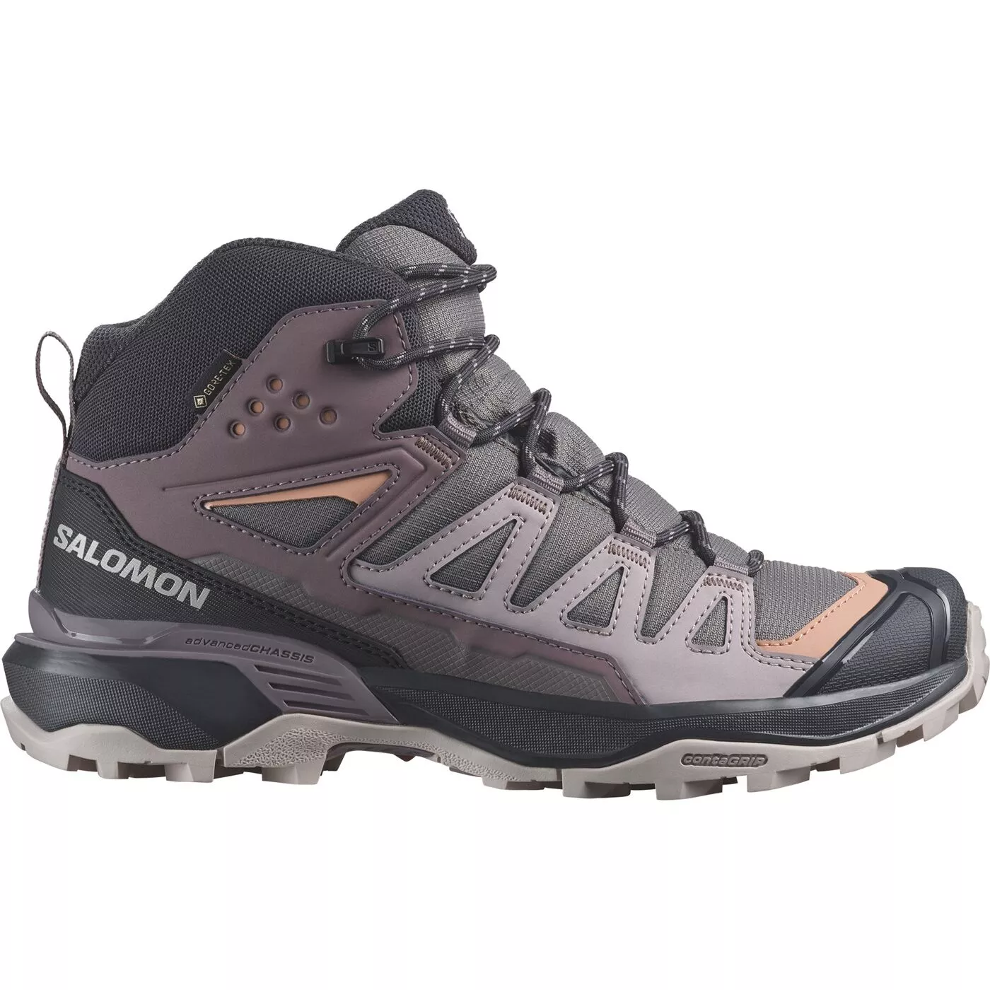 Damen hochhackige Schuhe SALOMON X ULTRA 360 MID GTX W L47448700