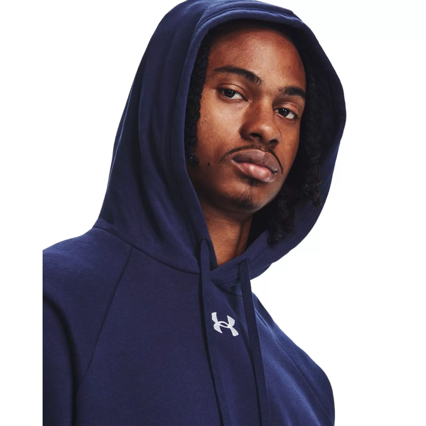 Herren Kapuzenpulli Sweatshirt UNDER ARMOUR UA RIVAL FLEECE HOODIE 1379757 410