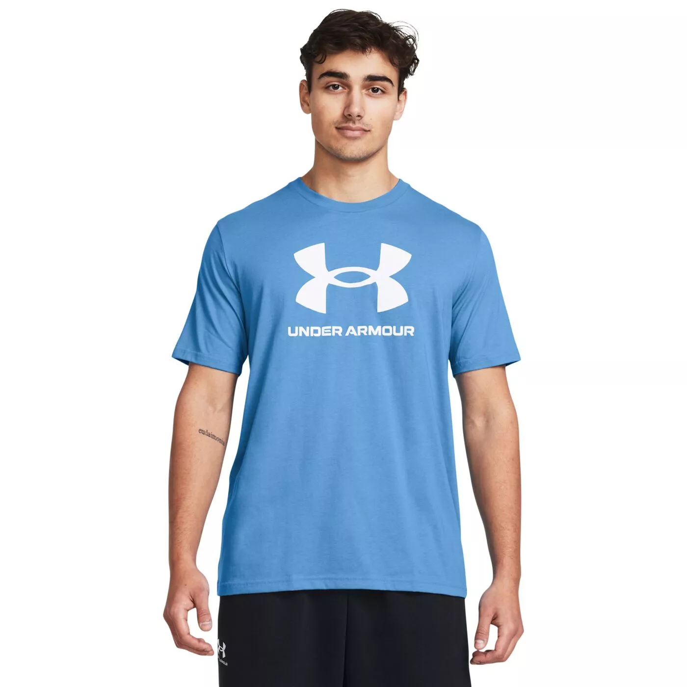Herren T Shirt UNDER ARMOUR UA SPORTSTYLE LOGO UPDATE SS 1382911 444