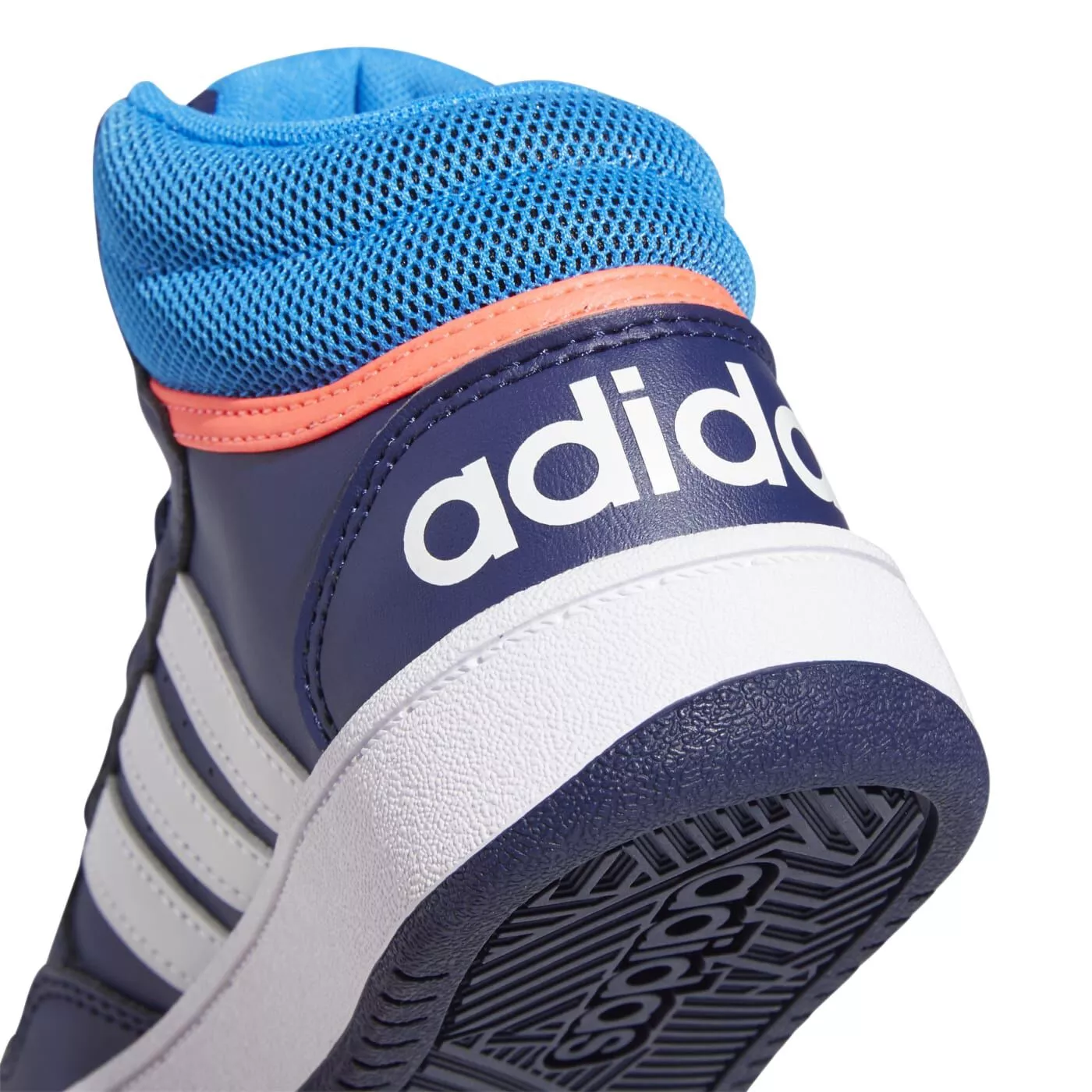 Kinder hochhackige Schuhe ADIDAS HOOPS MID 3.0 K GW0400