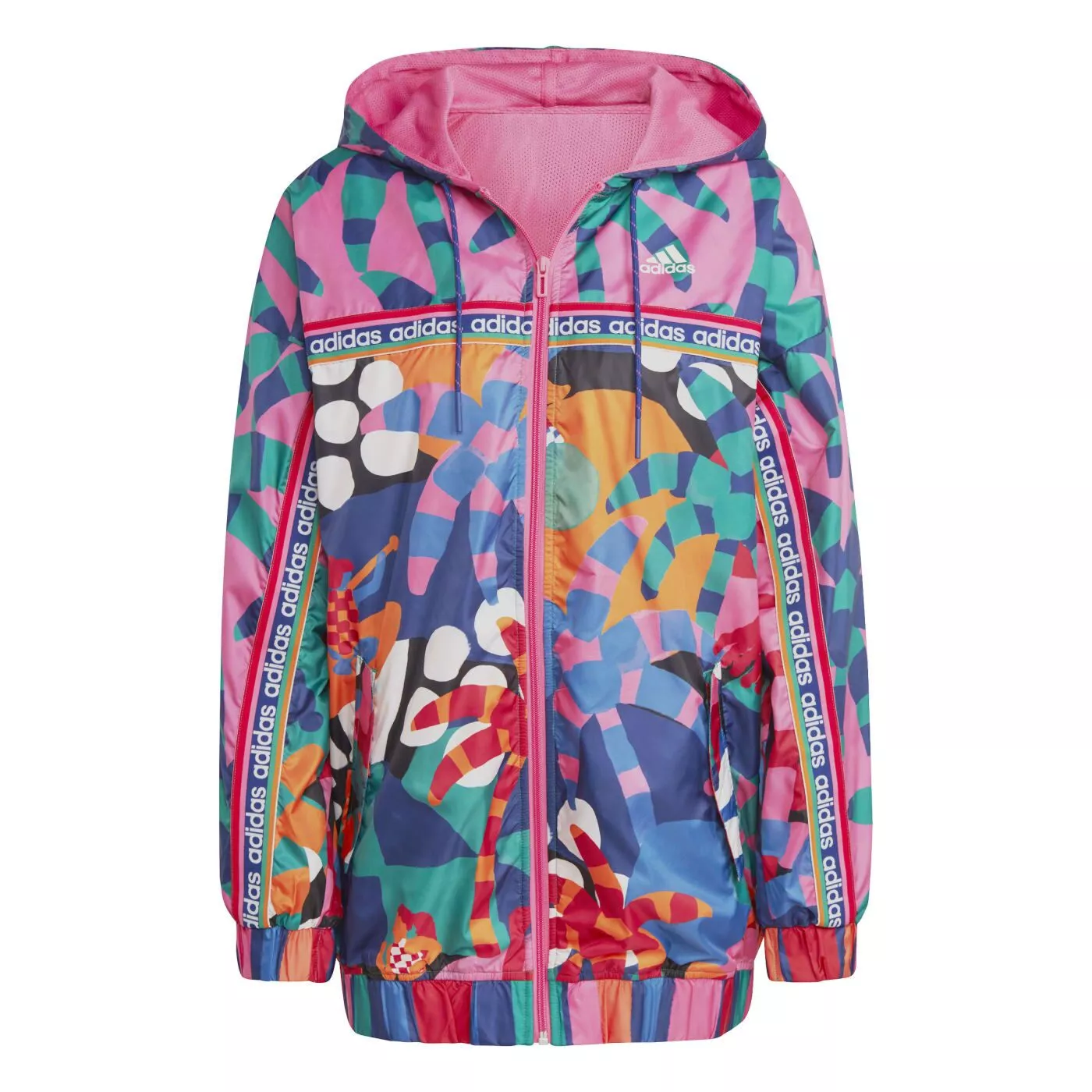 Adidas multicolor jacke top