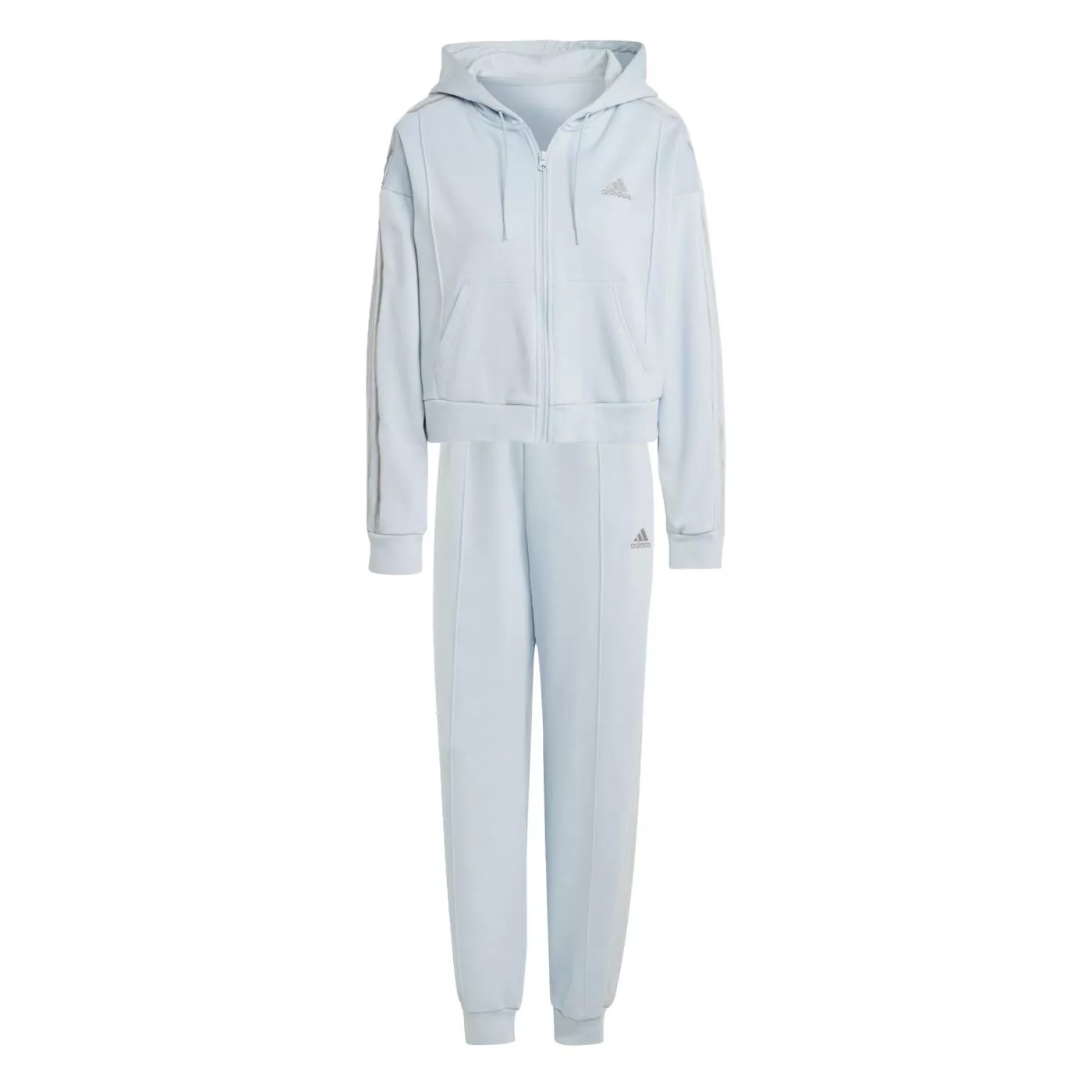 All white adidas sweatsuit clearance