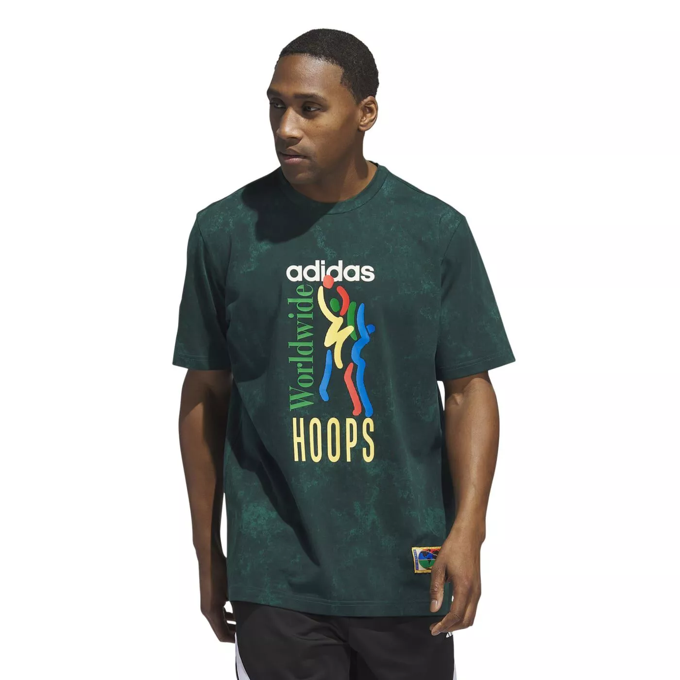 Adidas t shirt mens green online