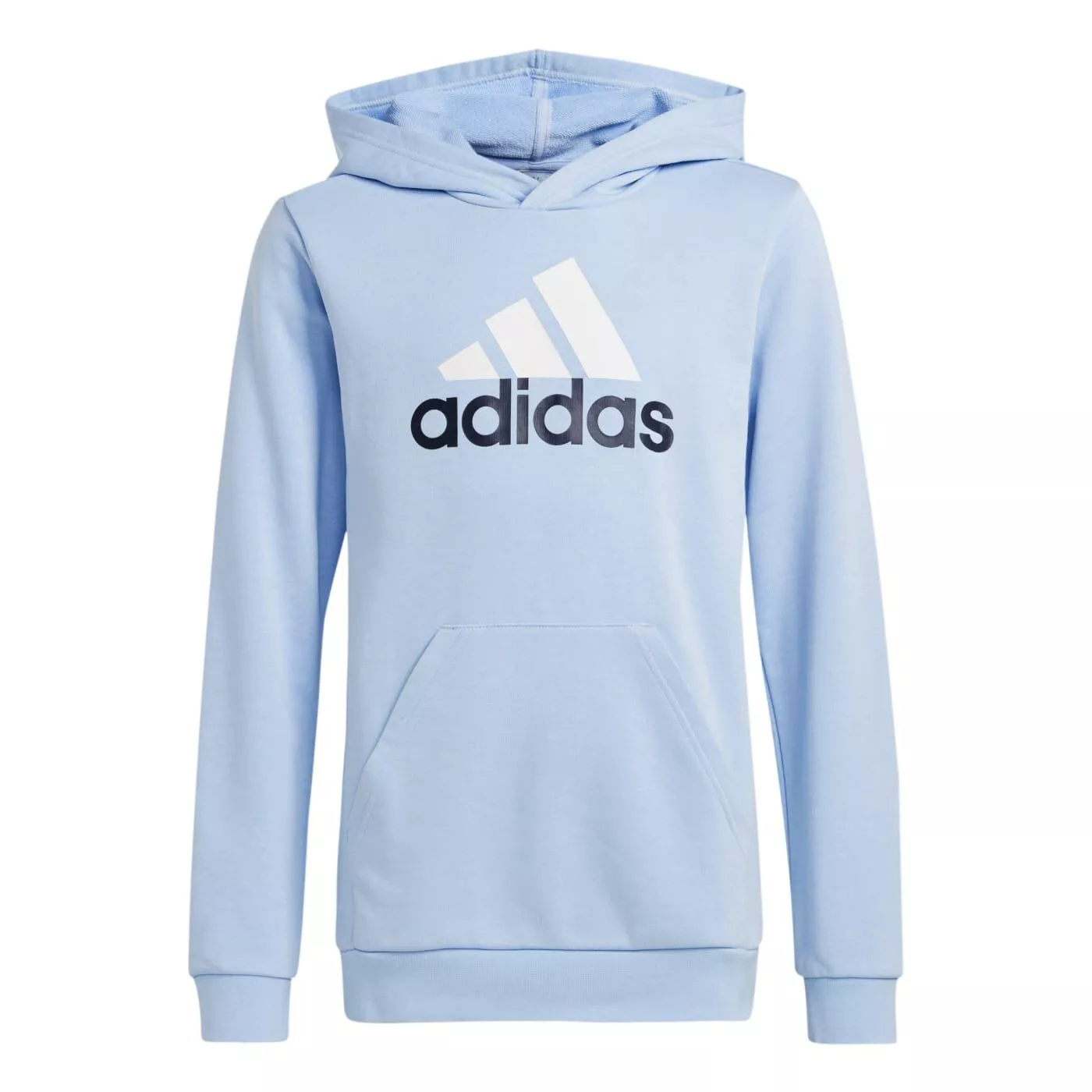 Adidas trefoil hoodie clear blue shop
