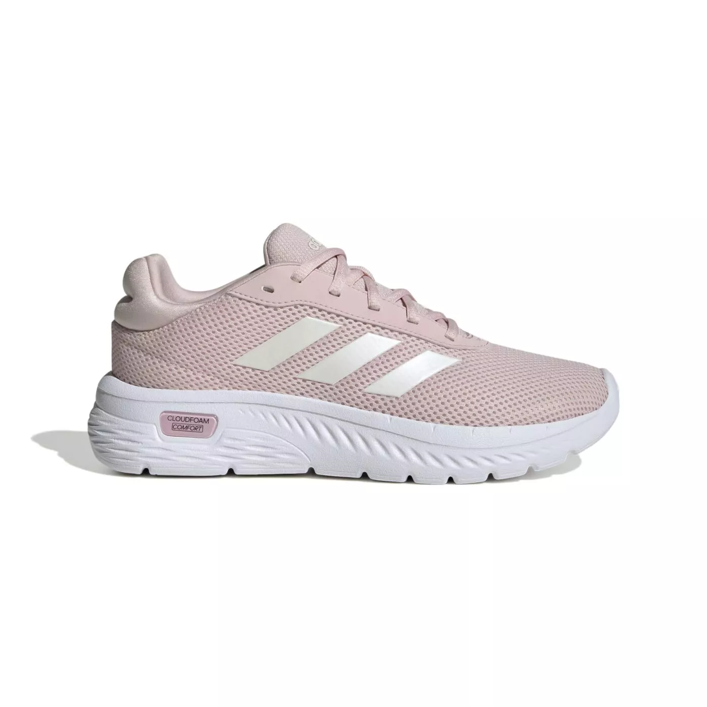 Adidas cloudfoam damen weiß rosa hot sale