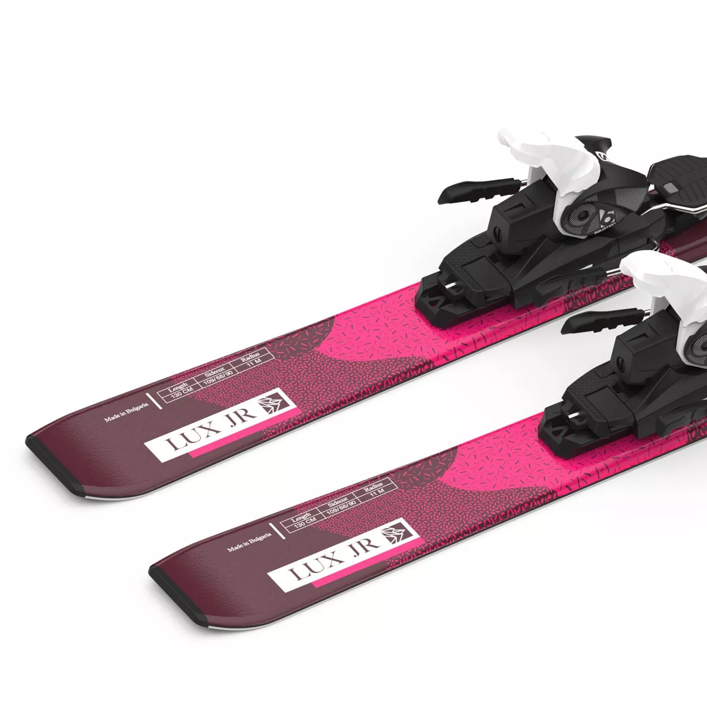 Kinder Skier SALOMON SKI SET L LUX JR M L6 GW J2 80 BOR 130