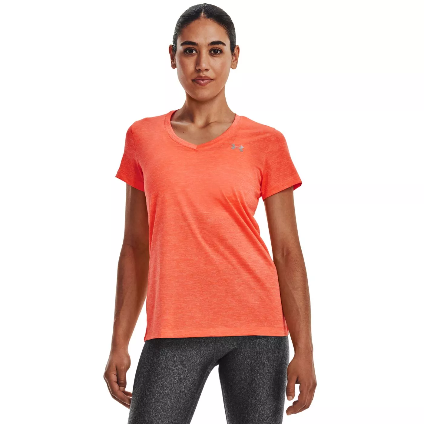 Damen T Shirt UNDER ARMOUR TECH SSV TWIST 1258568 879