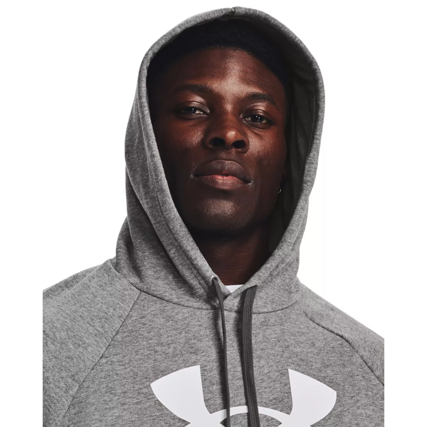 Herren Kapuzenpulli Sweatshirt UNDER ARMOUR UA RIVAL FLEECE LOGO HD 1379758 025