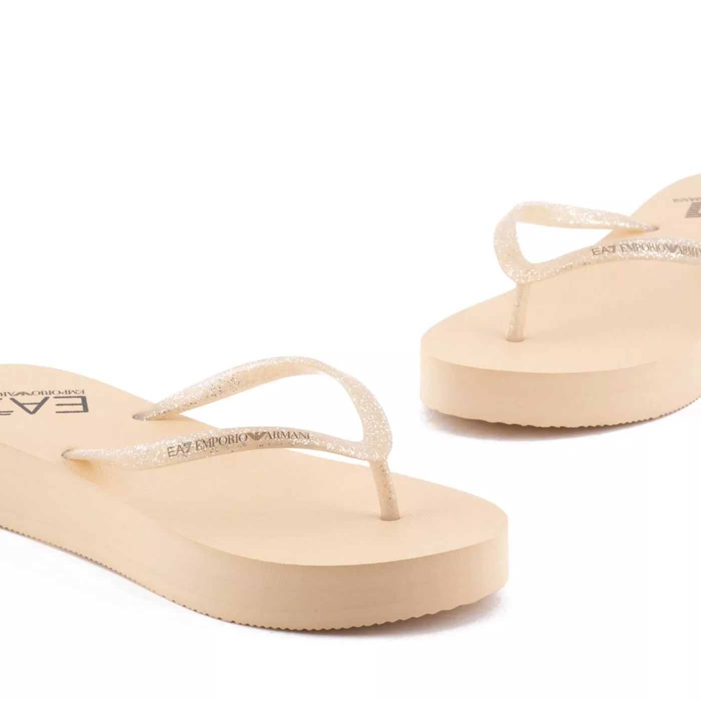 Armani wedge flip flops cheap