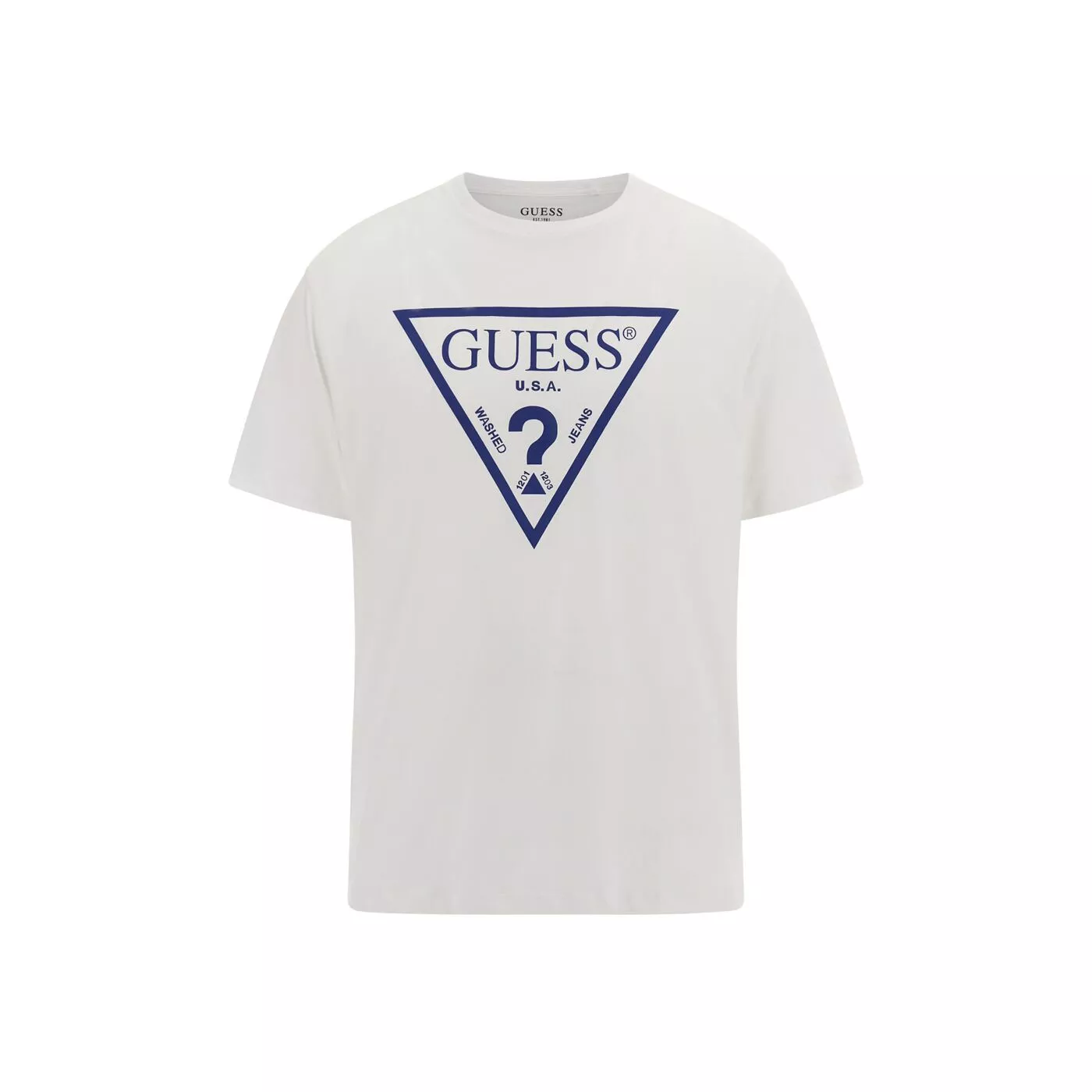 Herren T Shirt GUESS SS BSC REFLECTIVE LOGO TEE M3GI44K9RM1 G011
