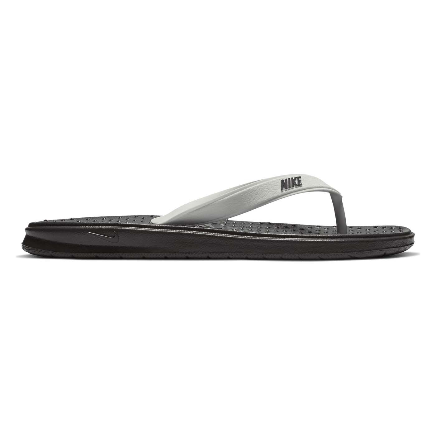 Nike 1 black thong flip flop discount