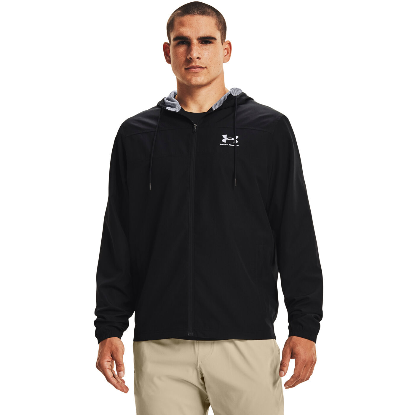 Herren Kapuzenpulli Sweatshirt UNDER ARMOUR UA SPORTSTYLE WINDBREAKER 1361621 003