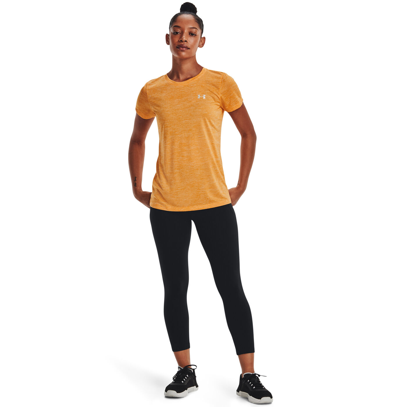 Damen T Shirt UNDER ARMOUR TECH SSC TWIST 1277206 782
