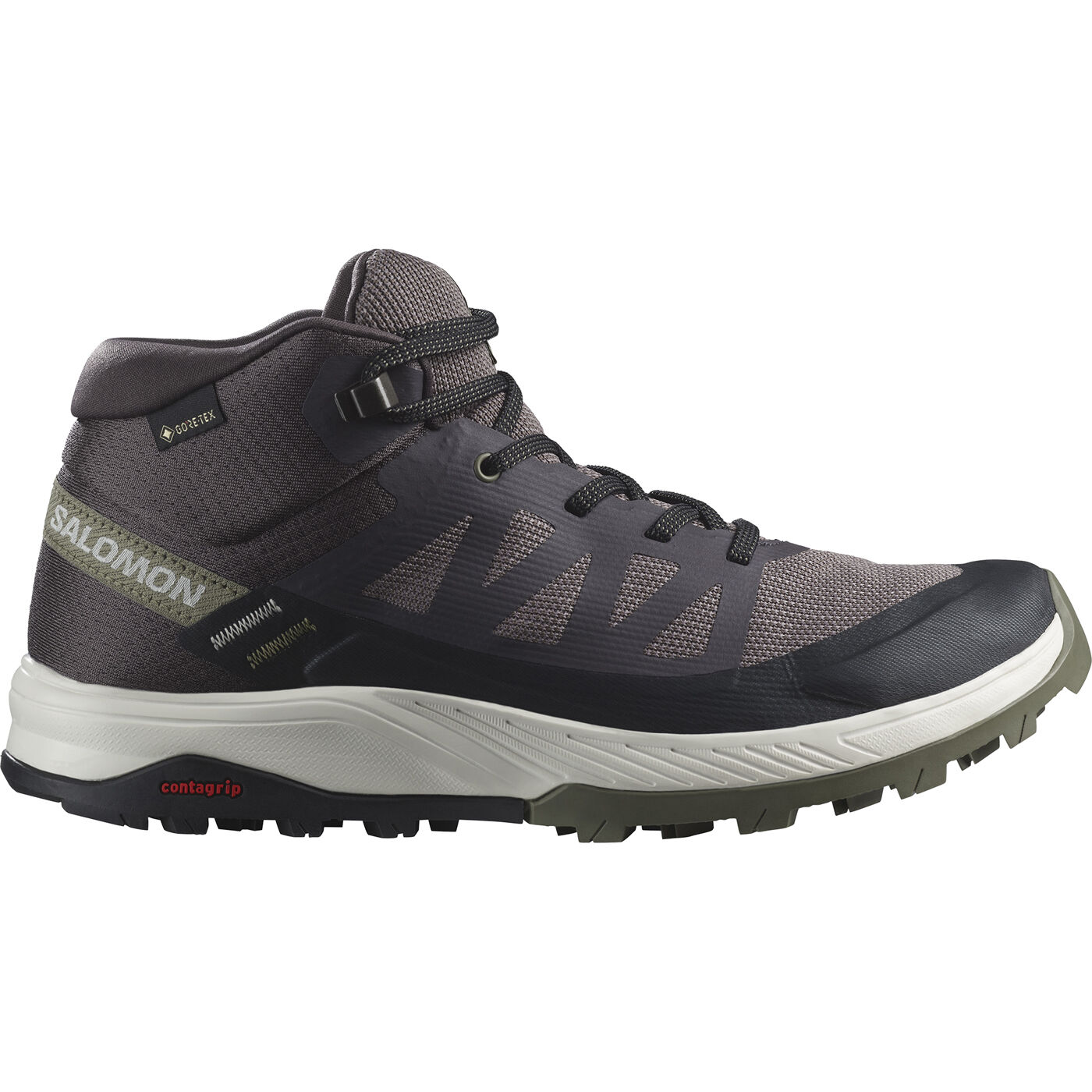 Damen hochhackige Schuhe SALOMON OUTRISE MID GTX W L47160700