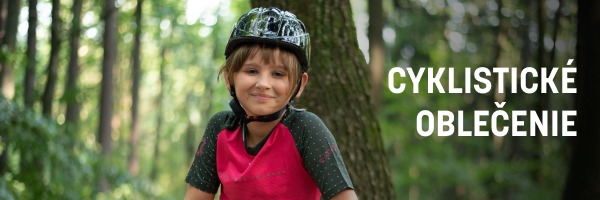 Dieťa v cyklistickom oblečení značky Radvik